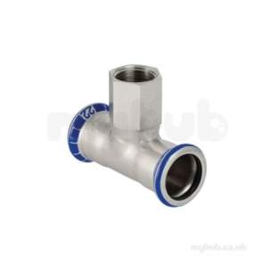 Mapress Stainless Steel Fittings -  Mps Ss 31320 Fi Rb Tee 54x54x1/2