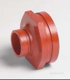 Victaulic Painted Fittings Up To 300mm -  Victaulic Grv 139.7x88.9 Concentric Reducer