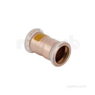 Mapress Copper Fittings -  Mps Cu Gas 34605 Straight Coupling 35