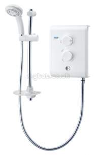 Triton Electric Showers -  Triton T80z 8.5 Kw White Chrome Plated