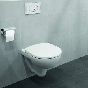 Geberit Sanitaryware -  Geberit Selnova W/h Toilet Pan Horizontal Outlet 500.260.01.7