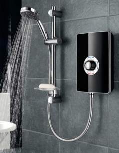 Triton Electric Showers -  Triton Aspirante 9.5kw Gloss Black