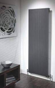 The Radiator Company Towel Warmers and Decorative Rads -  Trim Double Vertical 600 X 440 White