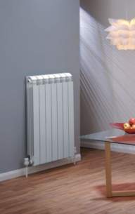 The Radiator Company Towel Warmers and Decorative Rads -  The Radiator Company Vox 440 X 80 White