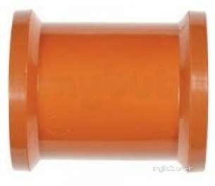 Polypipe Underground Drainage -  110mm Coupler Upvc Bs 4660 Ug401