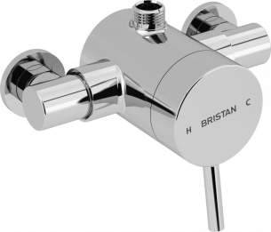 Bristan Prism Exp Seq Top Valve Chrome Pm2 Sqshxtvo C