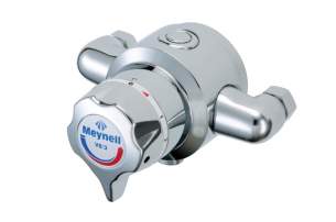 Rada And Meynell Commercial Showers -  Meynell V8/3 Exposed Thermo Mixer