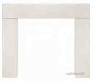 Valor Electric Fires -  Solo Pro Casona Suround/cream 5 Inch Rebate