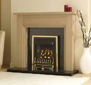 Valor Electric Fires -  Valor Blenheim Slimline Homeflame Brass