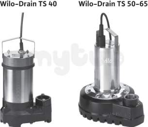 Wilo Subson Submersible Pumps -  Wilo Ts40/14a 1-230-50-2-10m Ka Sub Pmp