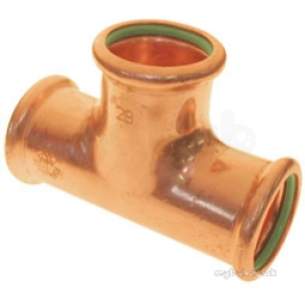Xpress Copper and Solar Fittings -  Solar Sr24 28mm Press Equal Tee 38462r