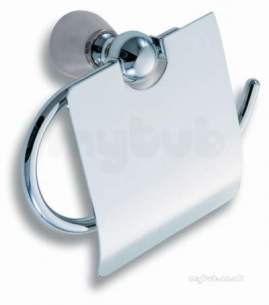 Metal Znojmo Nova Bathroom Accessories -  Nova 3 Toiler Roll Holder Chrome 6338.0