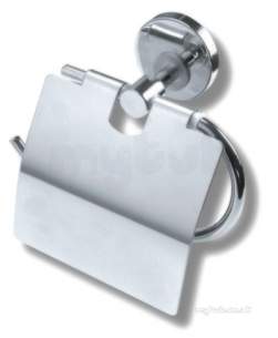Metal Znojmo Mephisto Bathroom Accessories -  Mephisto Toilet Roll Holder Chrome 6838