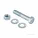 Hdpe 50-75mm Bolt C/w Screwnut And Washer