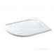 Volente 1100x700 Left Hand Quad Abs Stone Resin Tray White 158.708