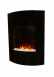 Calisto Eco Electric Fire-black Glass