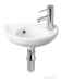 Eastbrook Ferarra Basin 400 One Tap Hole Wh