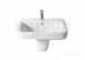 Senso Square 650mm One Tap Hole Basin White