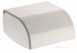 Delabie Toilet Roll Holder White Epoxy 304 Stainless Steel