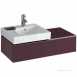 3d 890 Vanity Unit Left Hand Cutout 1 Drawer-plum 840491