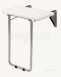 Delabie Lift-up Shower Seat With Slats With Leg - Large Model