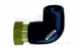 Black Free Nut Transition Elbow 20-3/4 49450512