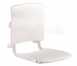 Delabie Removable Comfort Shower Seat White Epoxy Stainless Steel