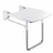 Delabie Lift-up Comfort Shower Seat With Leg St Steel Satin Finish