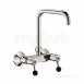 Delabie Wall Mtd Mixer 45lpm Swan Neck Swivel Overspout 22 L200mm