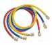 Javac Charging Hose (unf) 36 X 1/2 Inch Red/blue/yellow