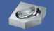 Wt310es Corner Wash Basin One Tap Hole Ss