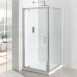 Vantage Easy Clean Pivot Door 900mm Silver 69.0085