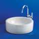 Ideal Standard Tempo E6570 530mm Two Tap Holes Countertop Basin Wh