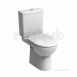 E100 Round Wc Ho Premium Pan White