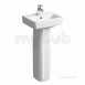 E200 Hr Washbasin 450x340 One Tap Hole White