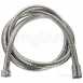 Delabie Reinforced Metal Flexible Shower Hose Double Interlock L1.5m