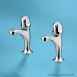 Armitage Shanks Sandringham S7929 Hi Neck Sink Pillar Taps Cp