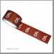 Regin Rega07 Oil Tape 33m Brown/white