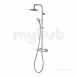 Ideal Standard Ctherm100 Dual Shower Kit S3 And 200mm Rain