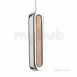 Croydex Wood Oval Light Pull Chrome