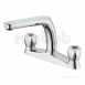 Sandringham 21 B9873 Std Two Tap Holes Deck Sink Mixer Cp