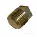 Brass Square Head Taper Plug 1/4