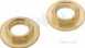 Deva Brass Back Nuts 3/4 Inch Pair