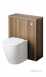 Ideal Standard Sottini Fn Base 600 Gry/wht Wc Unit