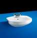 Armitage Shanks Profile S2440 2 Tap Hole Semi Countertop Basin 505mm White