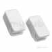B-smart Towelclick Square White Set Of 2 Pa110122