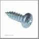 Regin Regq32 Pan Screws 30 1/2inch 8 Bzp