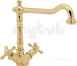 Sm054/501 Brittany Gold Mono Sink Mixer