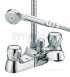 Club Bath Shower Mixer Eco6 Chrome Plated With Metal Heads Vac Lbsm E6 C Mt