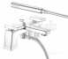 Bristan Pivot Bath Shower Mixer Chrome